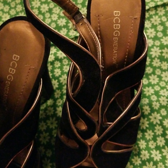 COPY - Black  BCBGeneration platform heels - Picture 2 of 6